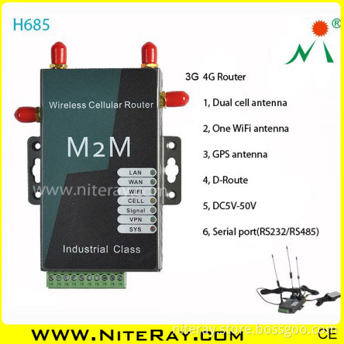 3G 4G WiFi Router with GPS Function for Buses